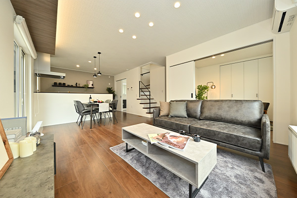 シンプルモダンテイストのお家