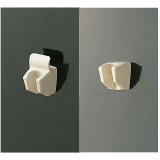 シャワーフック: ホワイト