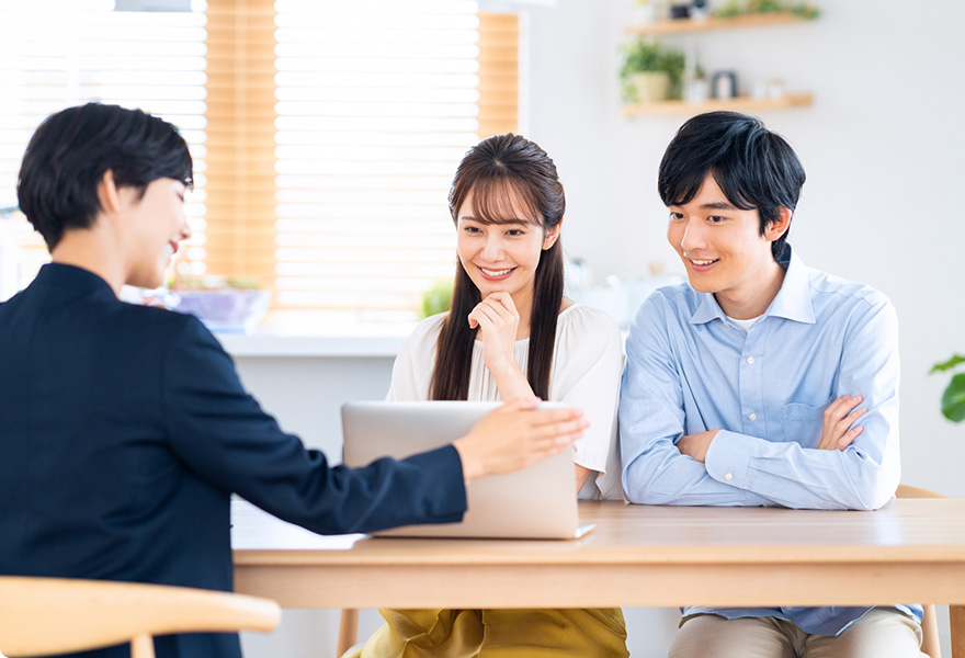 お家づくりがじっくり検討できる