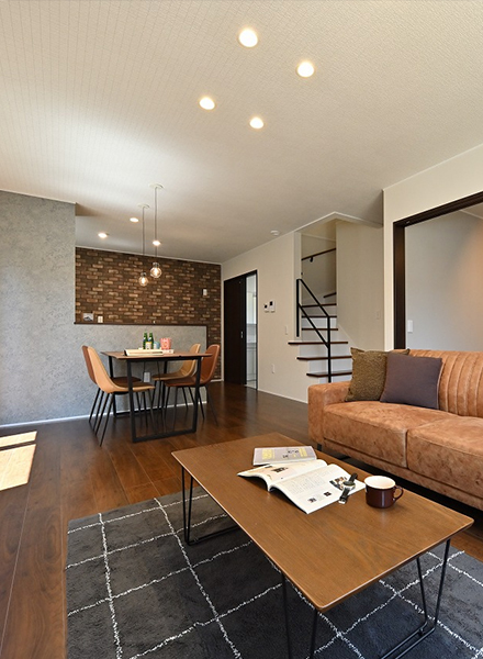 優しい風が吹き抜ける爽やかな家