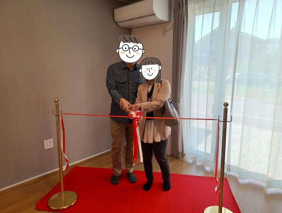 お引き渡し、おめでとうございます!