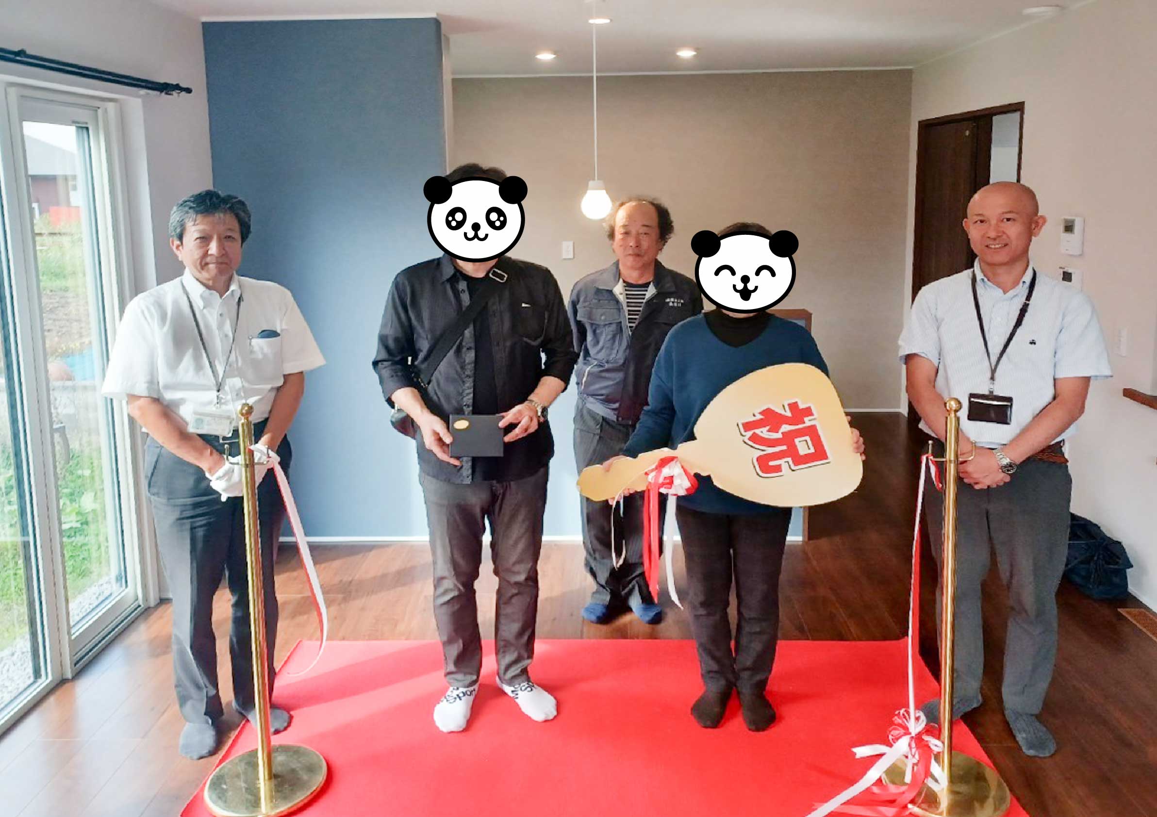 《祝　新築》お引き渡し、おめでとうございます！