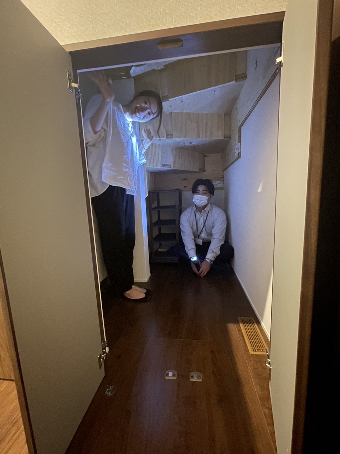 暮らしを快適にする収納スペースを！