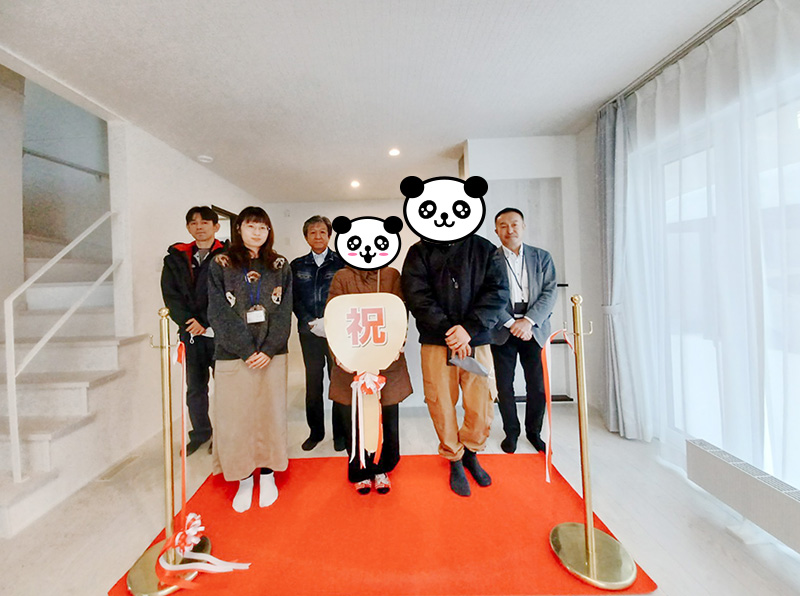 《祝 新築》お引渡しおめでとうございます!