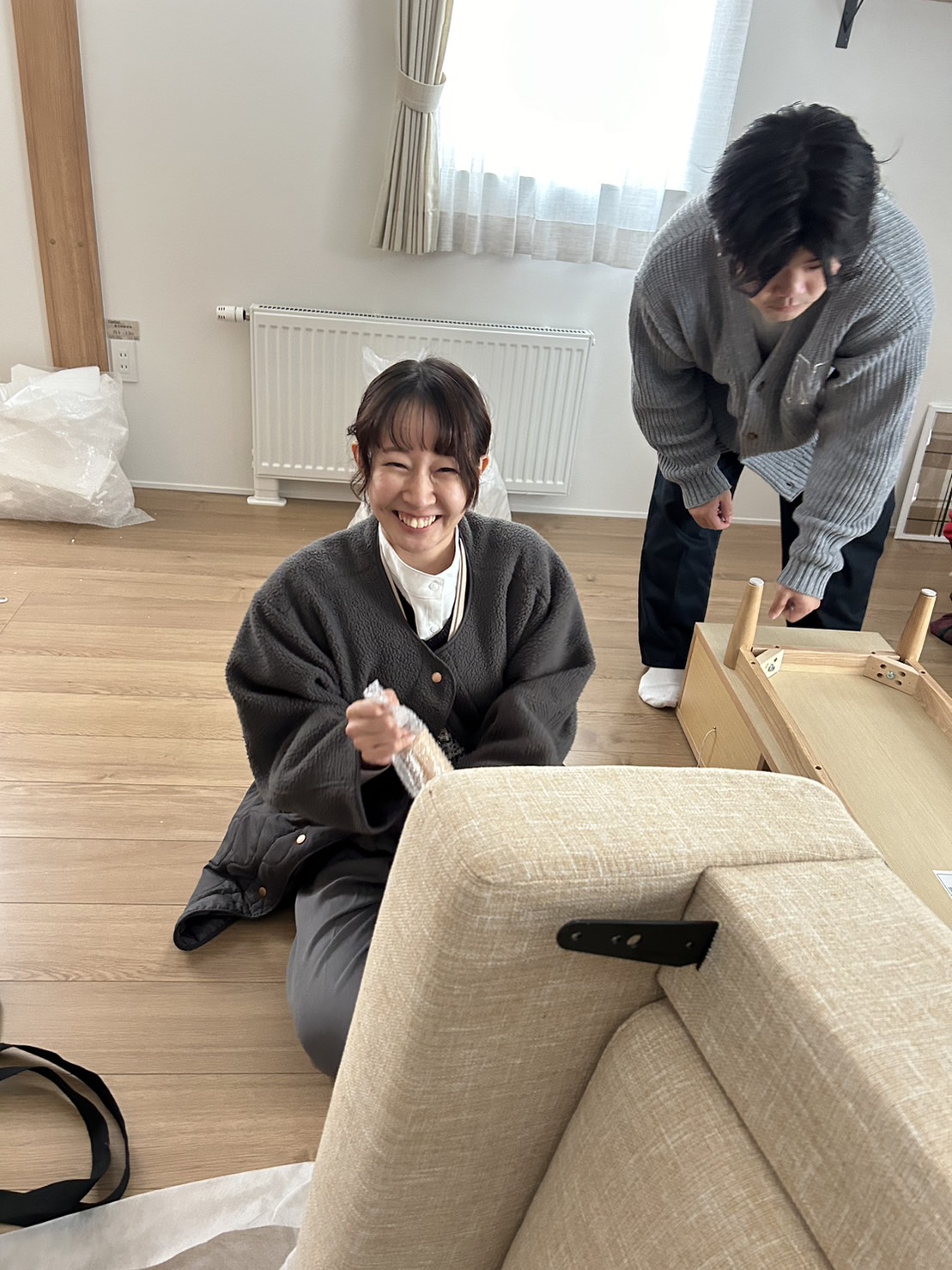 東旭川　モデル設営🏠✨