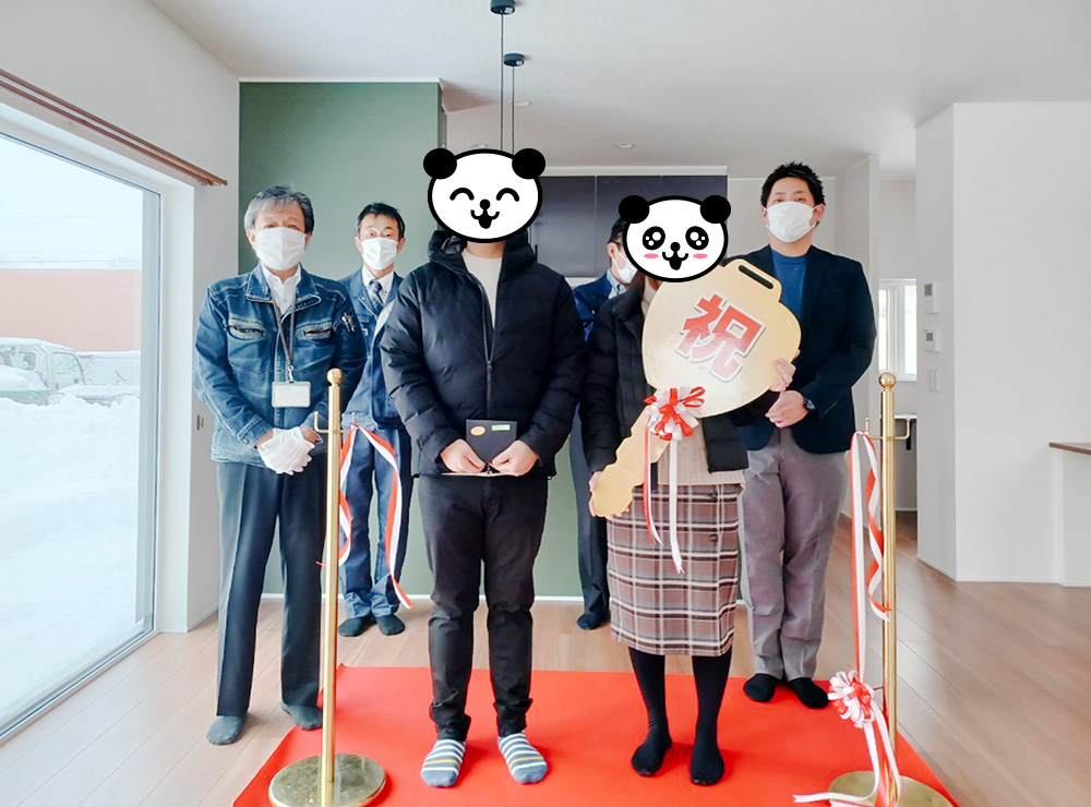 《祝 新築》お引渡しおめでとうございます!