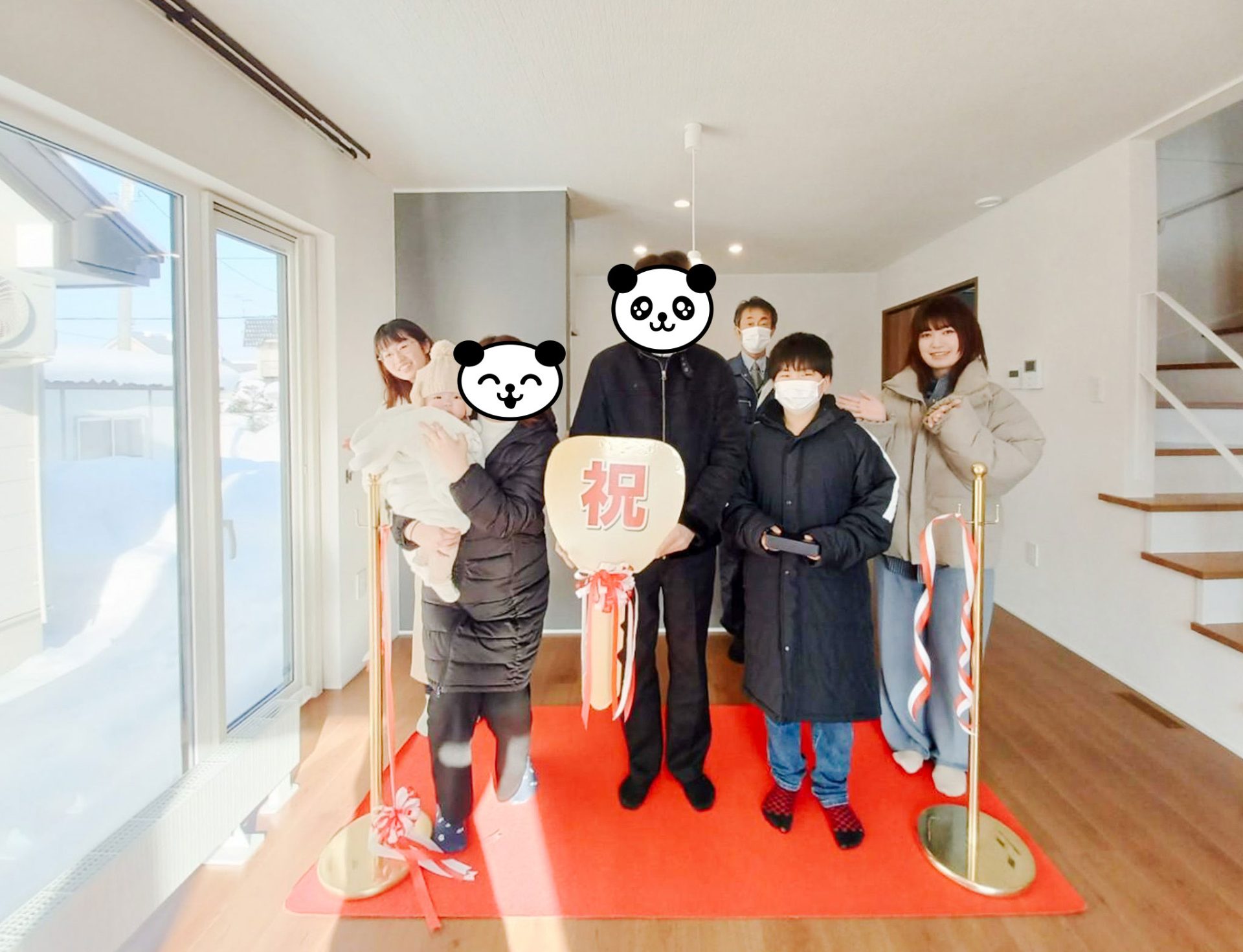 《祝 新築》お引渡しおめでとうございます!