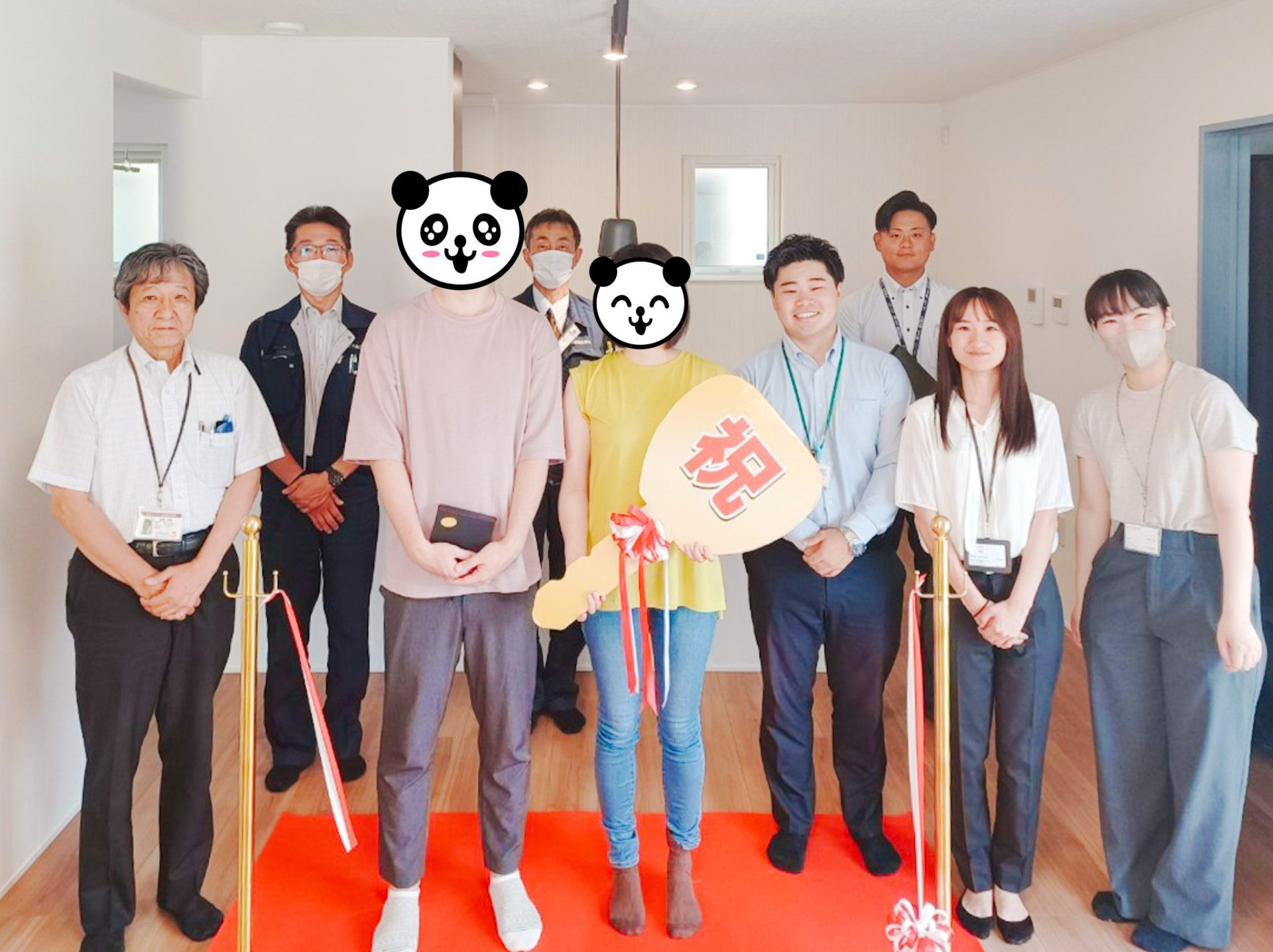 《祝 新築》お引渡しおめでとうございます！