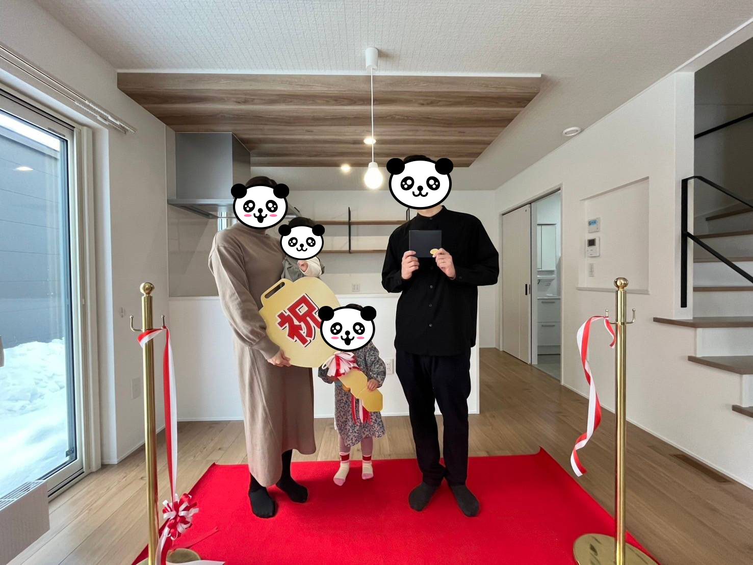 《祝 新築》お引渡しおめでとうございます！