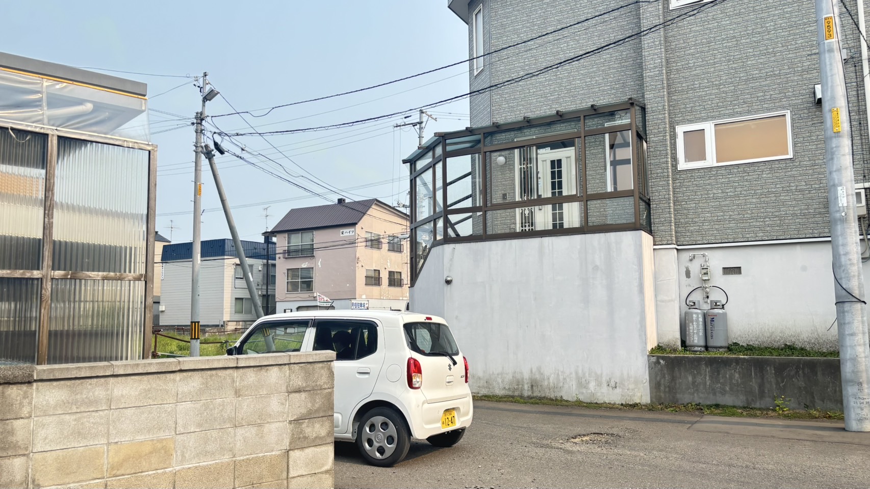 土地内からの風景です①