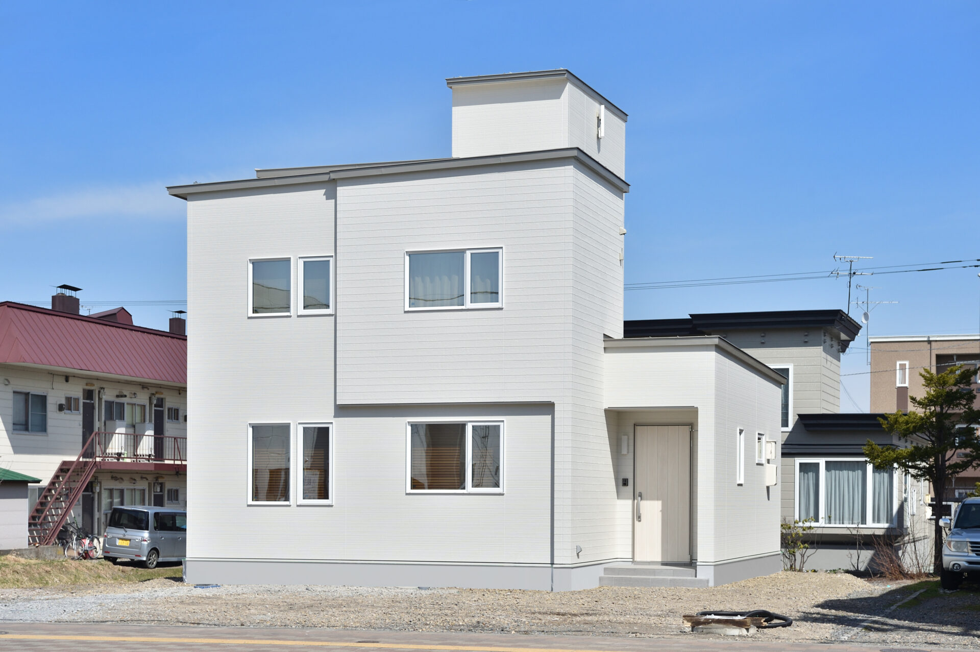 \屋上付モデルハウス/