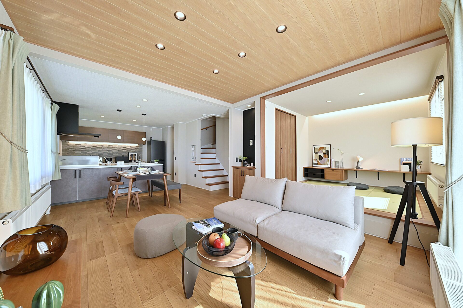 洗練されたリビング空間