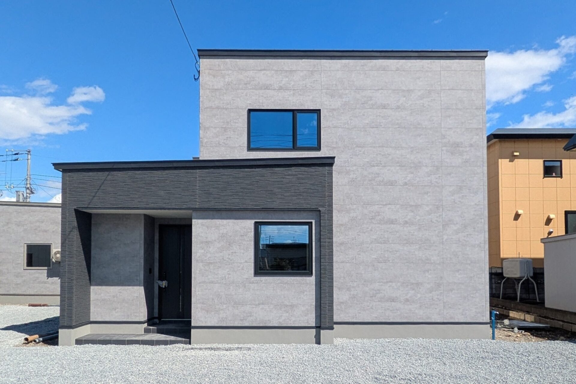 家事ラク動線のモダンな家【東旭川展示場】