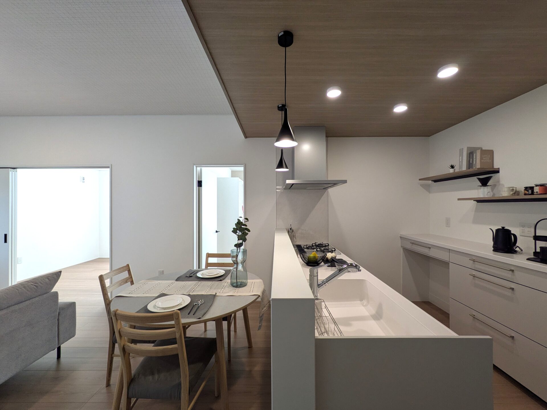 ホテルライク・グレージュの平屋【東旭川展示場】