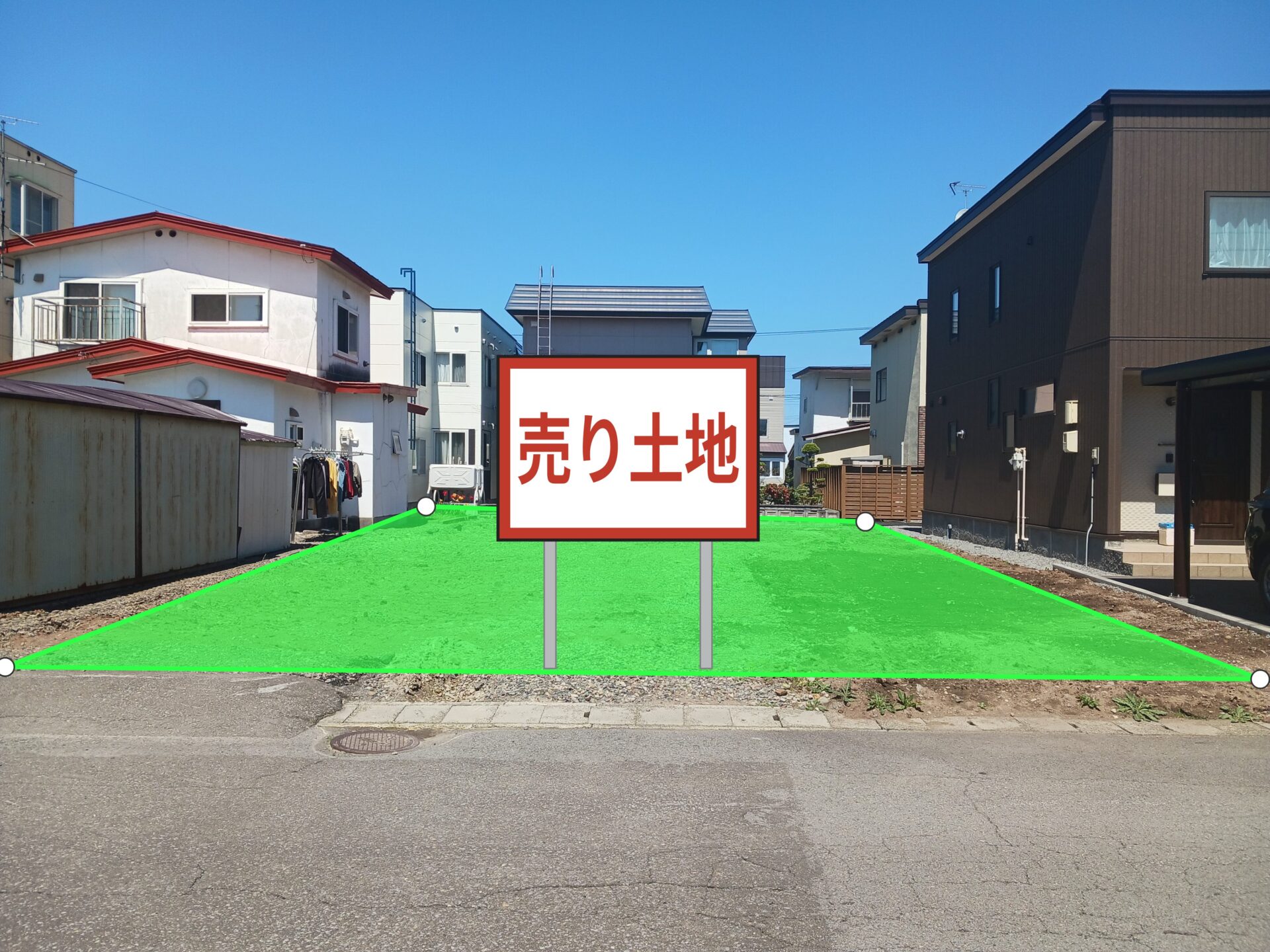 【建築条件付き土地】東光7条3丁目