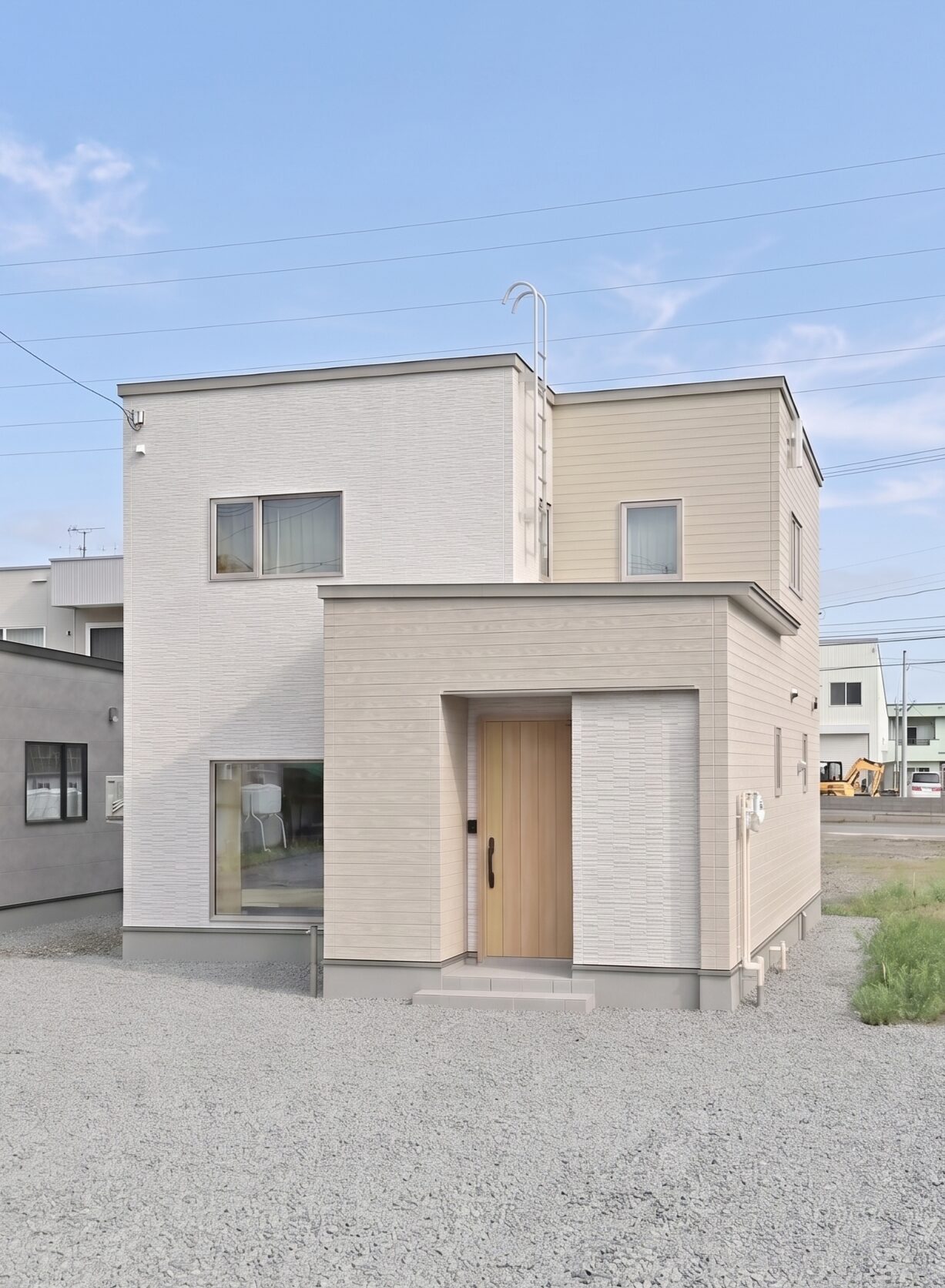 光と素材感を愉しむ北欧風ナチュラルの家