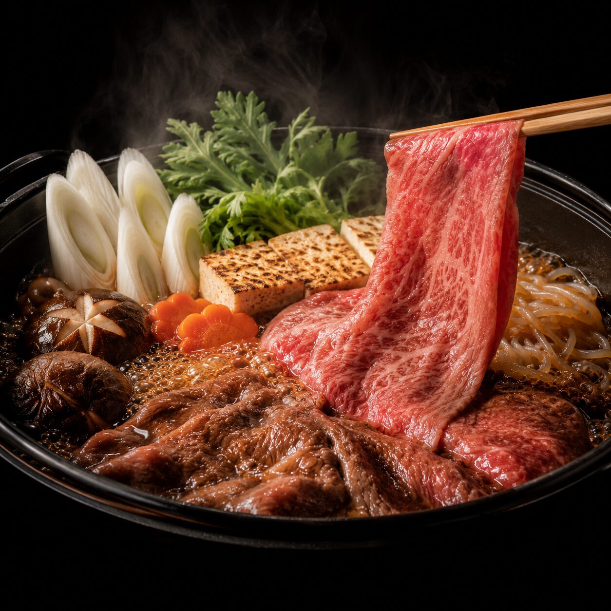 すき焼き用の牛肉